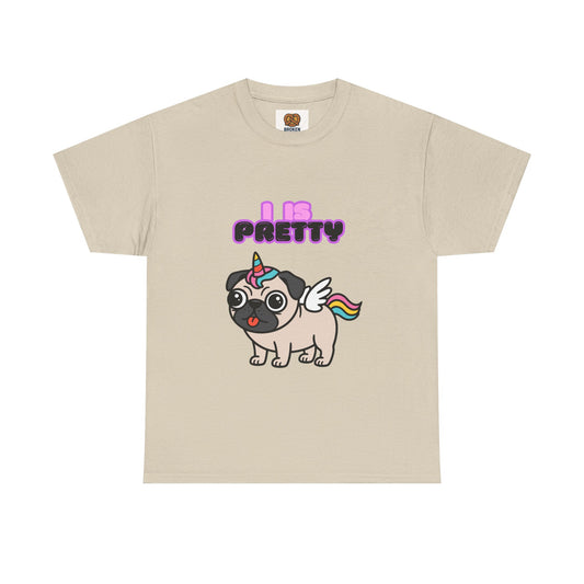 Pugicorn "I Is Pretty" Tee