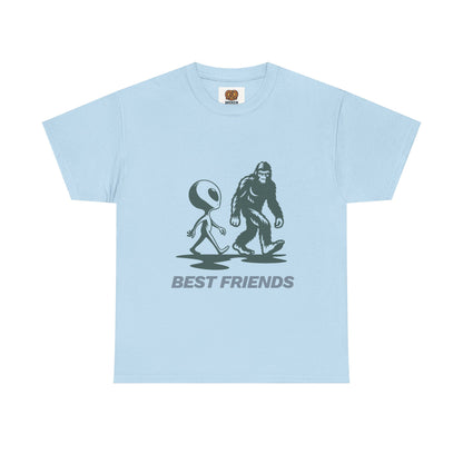 Best Friends Alien & Sasquatch T-Shirt