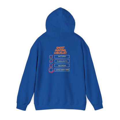 Hunting Checklist Hoodie — Funny Ghost Hunt Crewneck Sweatshirt