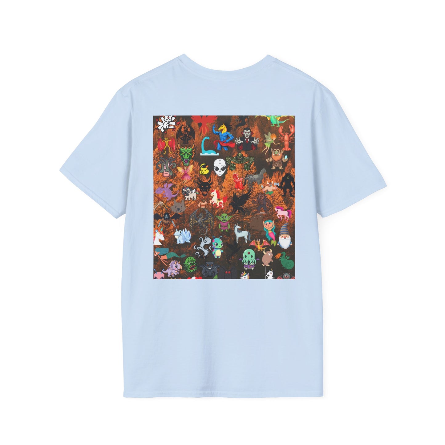 Where's Bigfoot T-Shirt — Hidden Monster Graphic Tee with Game on Back
