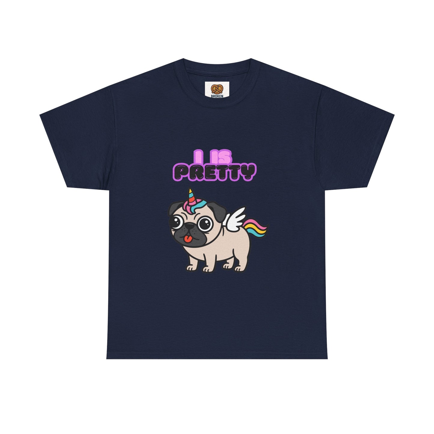 Pugicorn "I Is Pretty" Tee