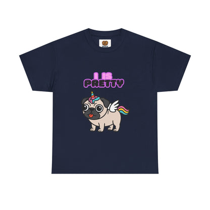 Pugicorn "I Is Pretty" Tee