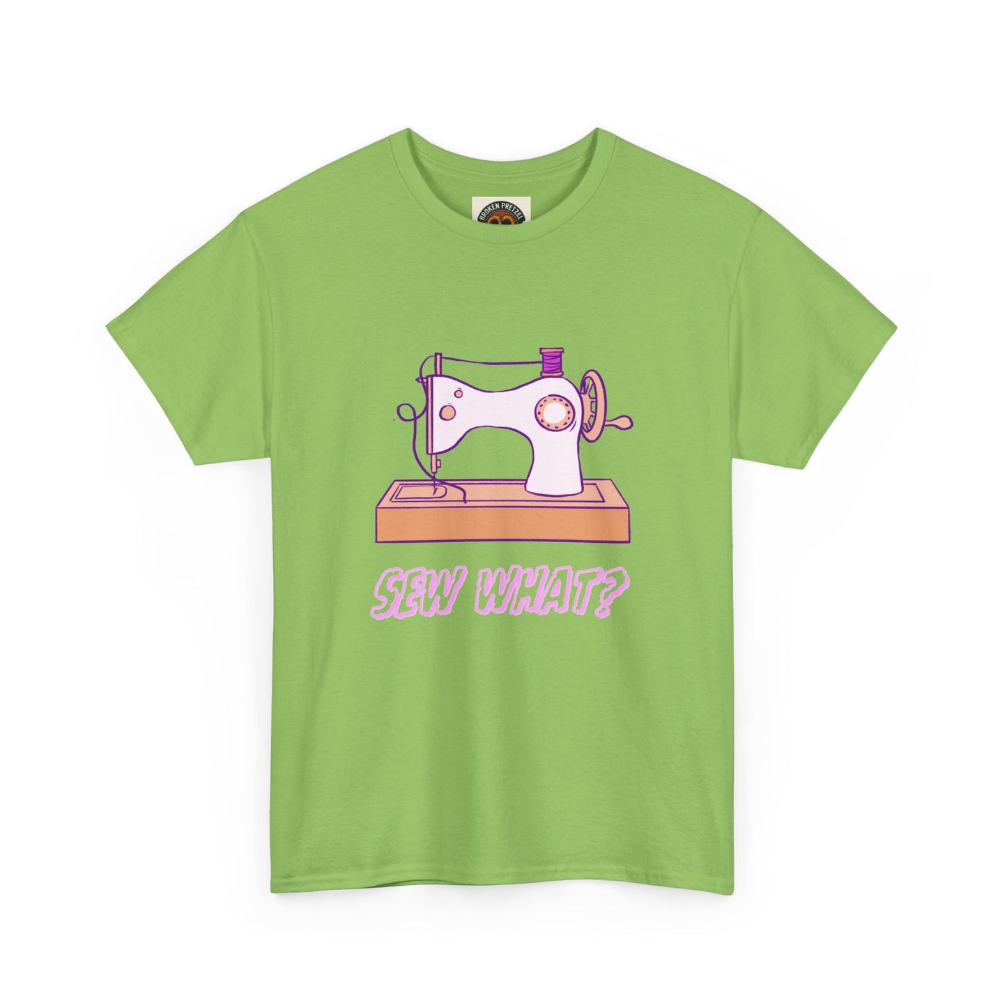 Sew What? Vintage Sewing Machine Tee — Funny Sewing Gift