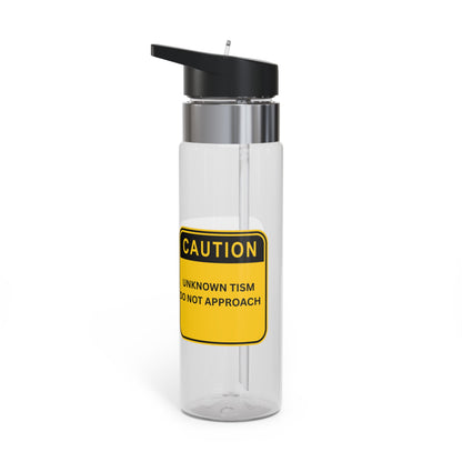 Caution Sign 20oz Tritan Sport Bottle