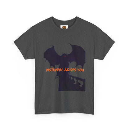 Mothman Judges You T‑Shirt — Cryptid Silhouette Graphic Tee