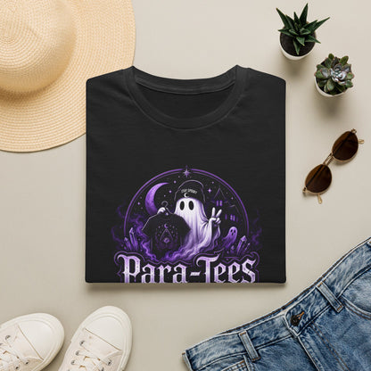 T-Shirt — Para-Tees Purple Ghost Paranormal Graphic Tee
