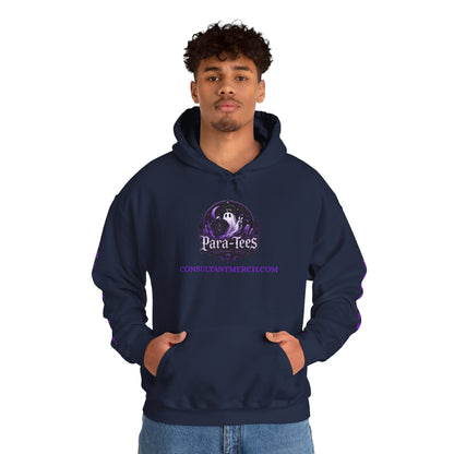 Paranormal Hoodie - "Para-Tees" Ouija Board New Board Who Dis? Ghost Investigators Pullover