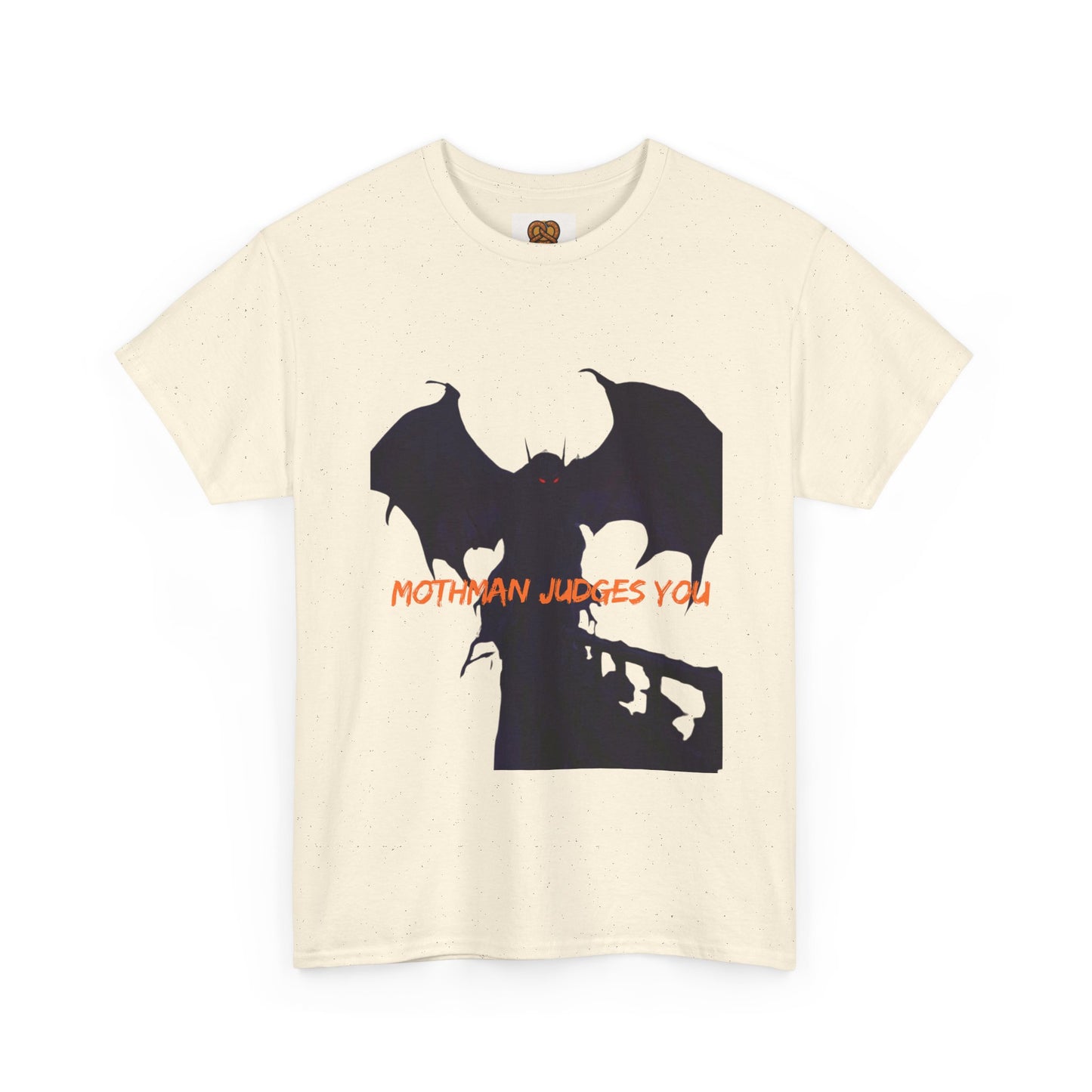 Mothman Judges You T‑Shirt — Cryptid Silhouette Graphic Tee