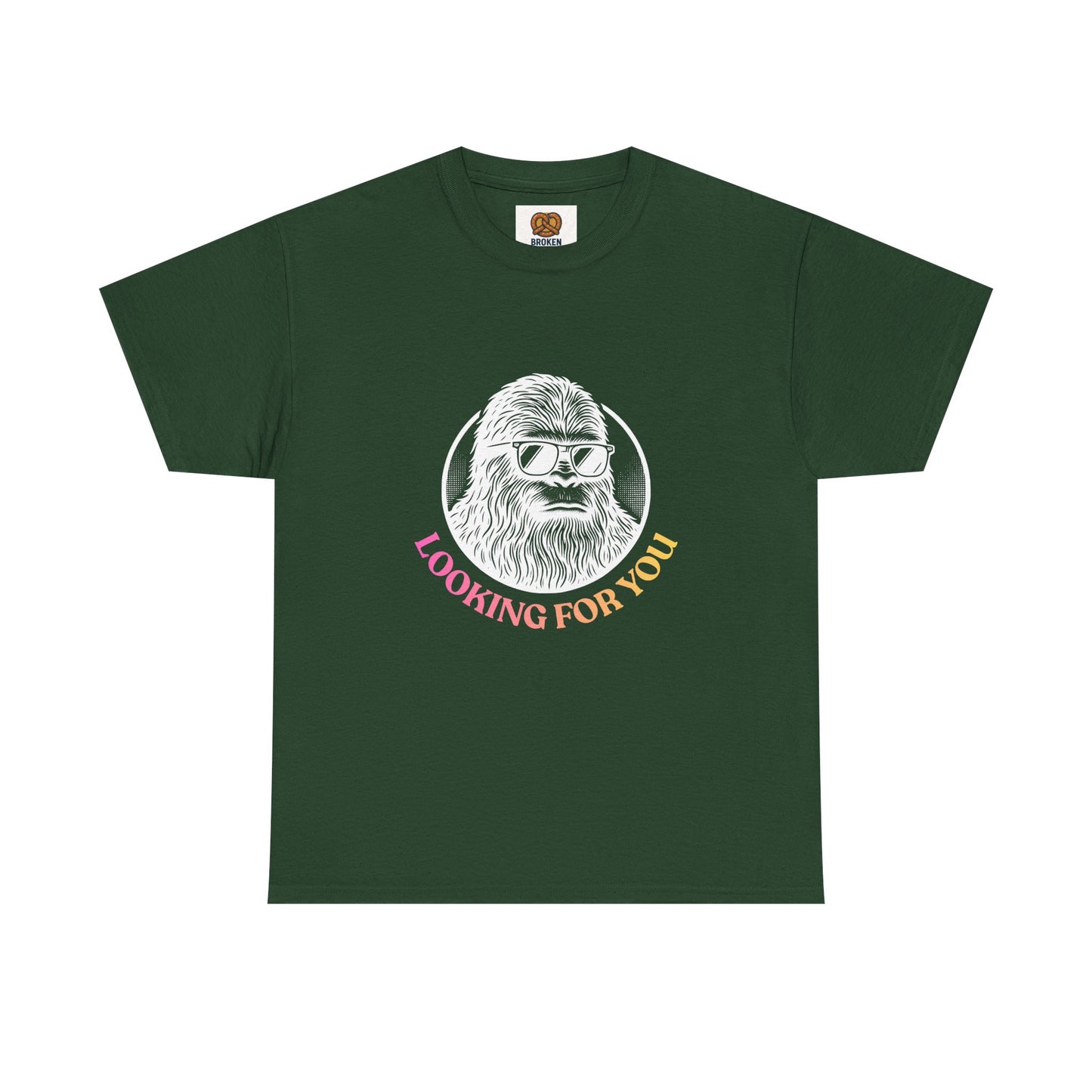 Looking For You Sasquatch T-Shirt — Retro Bigfoot Graphic Tee