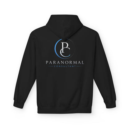 Paranormal Consultant Hoodie — Logo Pullover for Ghost Hunters & Occult Professionals