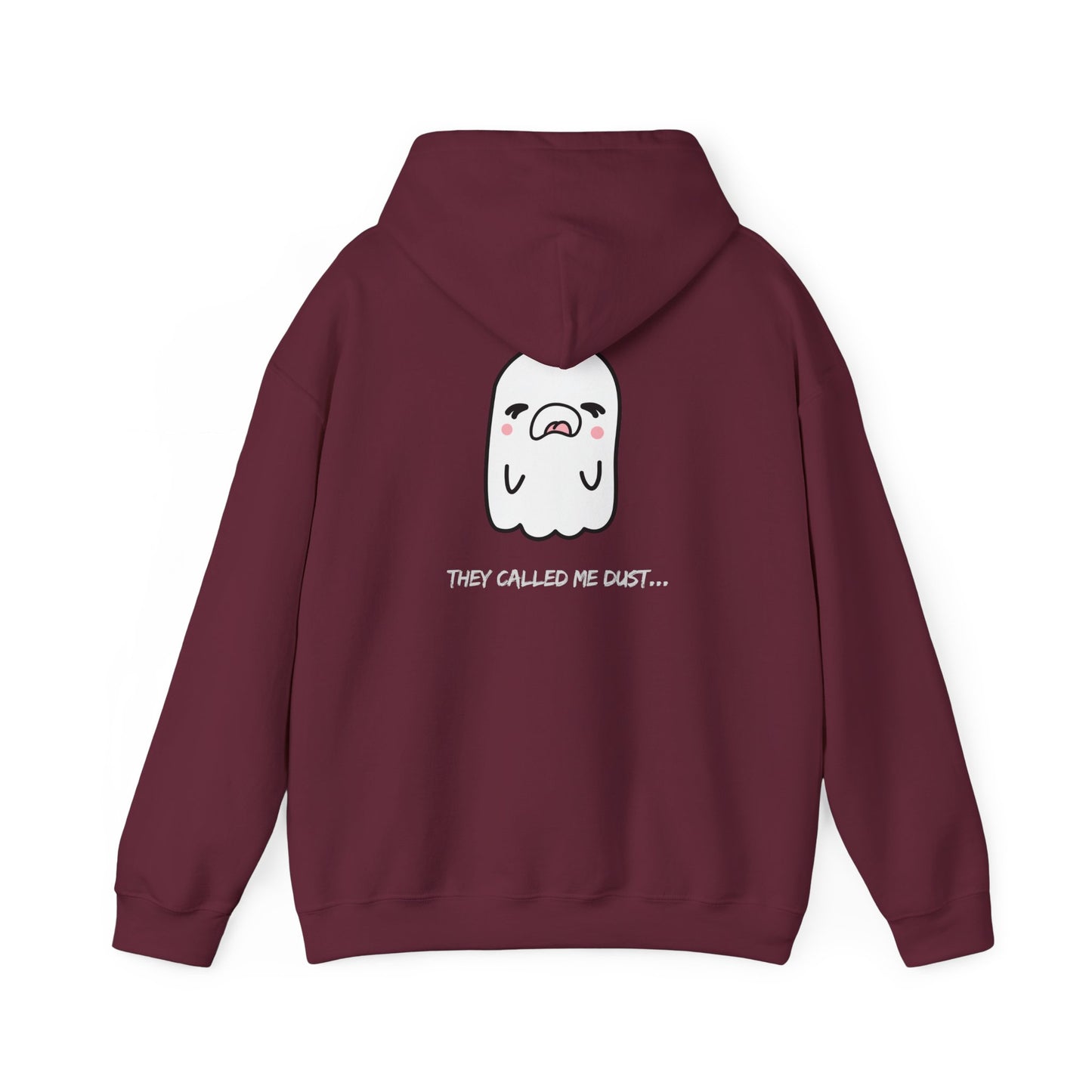 Ghost Tooth Hoodie — Cute 'They Called Me Dust...' Cartoon Tooth Pullover