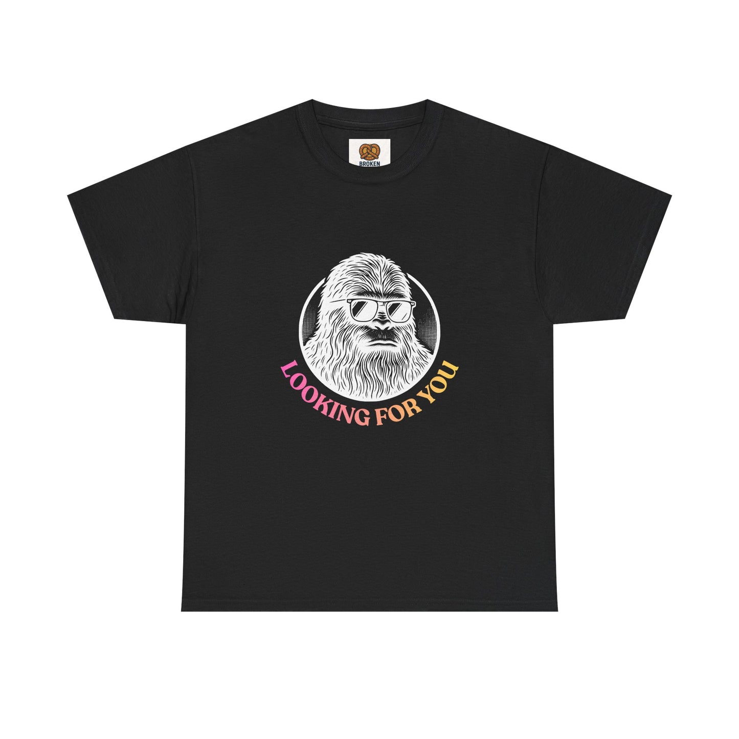 Looking For You Sasquatch T-Shirt — Retro Bigfoot Graphic Tee