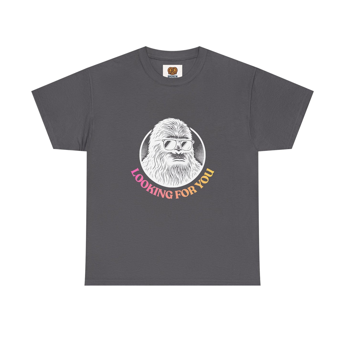 Looking For You Sasquatch T-Shirt — Retro Bigfoot Graphic Tee