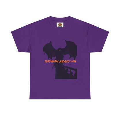 Mothman Judges You T‑Shirt — Cryptid Silhouette Graphic Tee