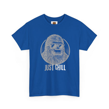 Just Chill Sasquatch T-Shirt — Funny Bigfoot Graphic Tee