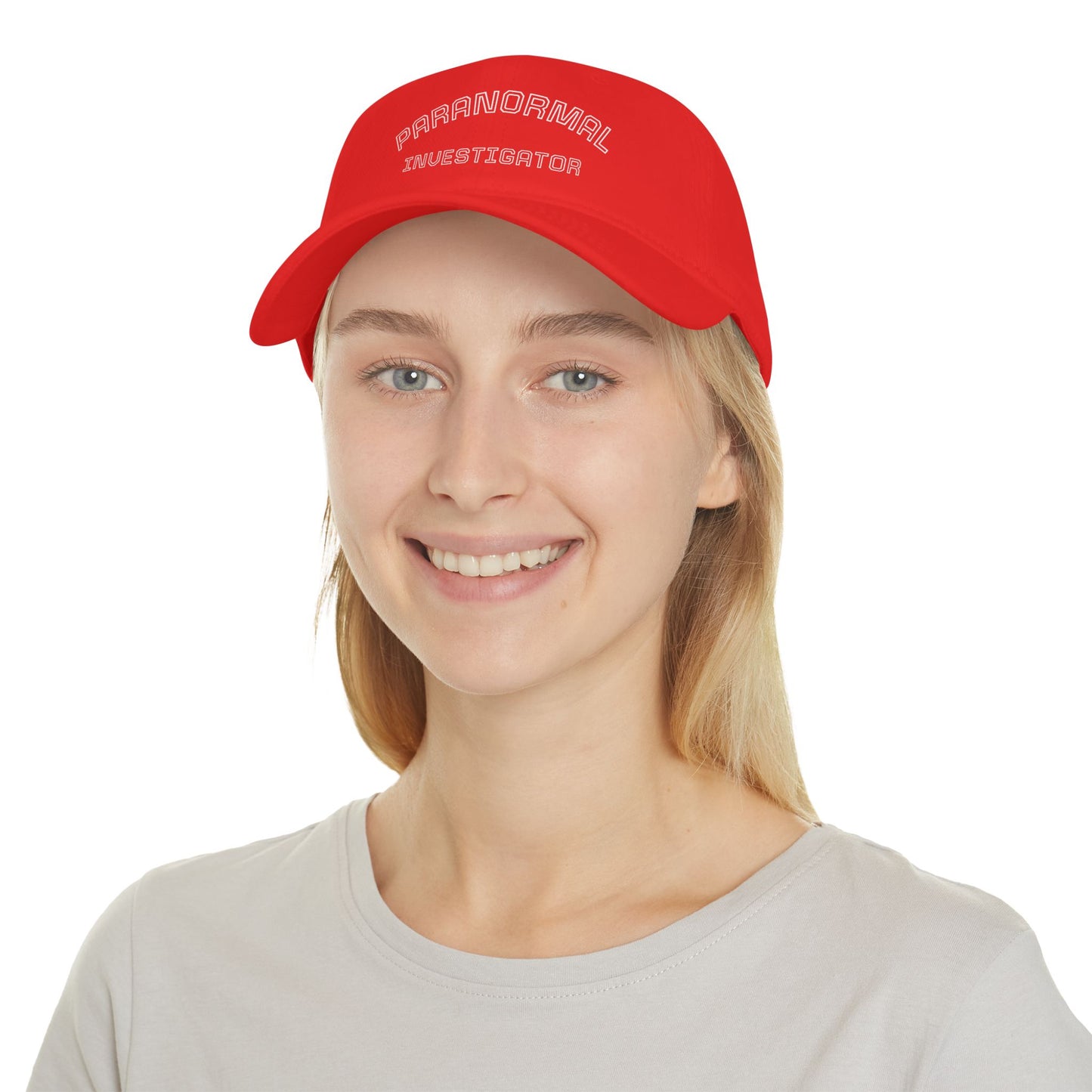 Paranormal Investigator Baseball Cap — Embroidered Ghost Hunting Hat