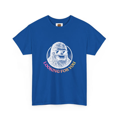 Looking For You Sasquatch T-Shirt — Retro Bigfoot Graphic Tee