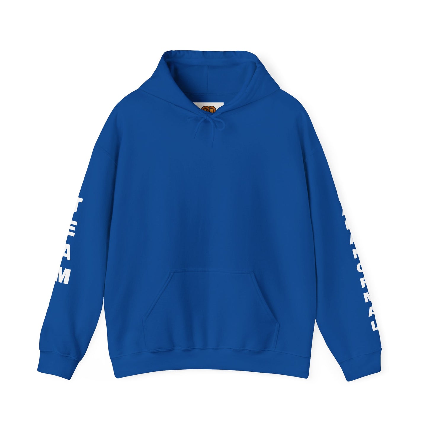 Paranormal Team Hoodie – Black Sleeve Print Hooded Sweatshirt
