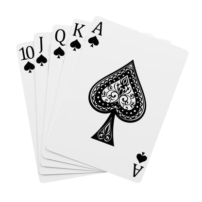 Paranormal Consultant Poker Playing Cards — Neon Ghost Deck for Card Games & Gifts