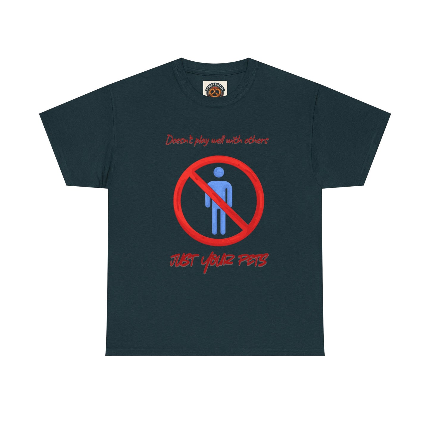 T‑Shirt — "Don’t forget your pets!" No People Icon Graphic Tee