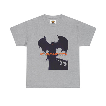 Mothman Judges You T‑Shirt — Cryptid Silhouette Graphic Tee