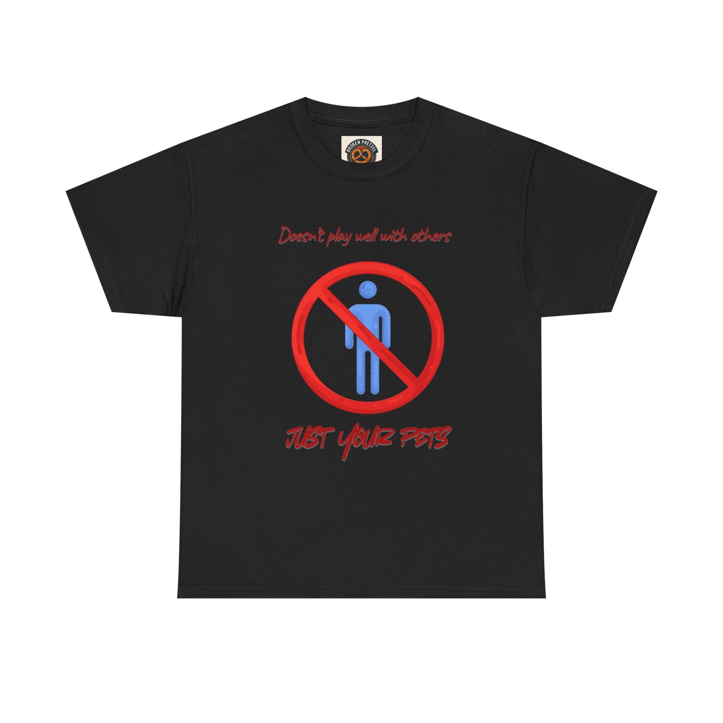 T‑Shirt — "Don’t forget your pets!" No People Icon Graphic Tee
