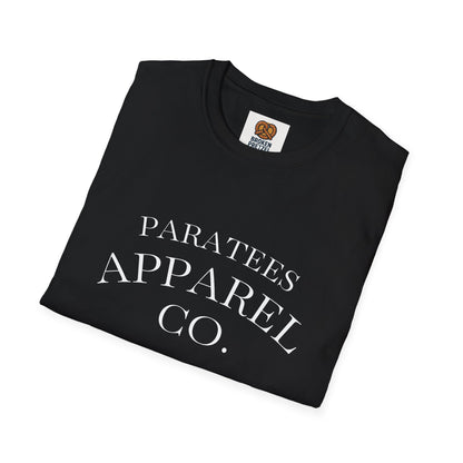 PARATEES Graphic T‑Shirt — Urban Night Photo Design with 'PARATEES' Text