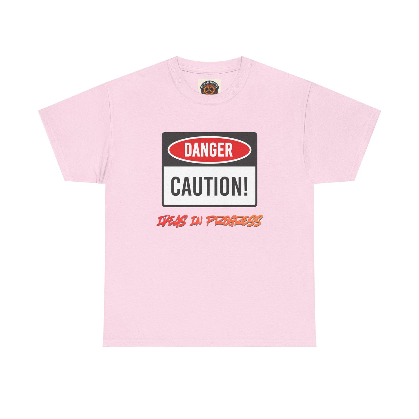 Caution! Danger 'Work In Progress' Graphic Tee