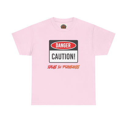 Caution! Danger 'Work In Progress' Graphic Tee