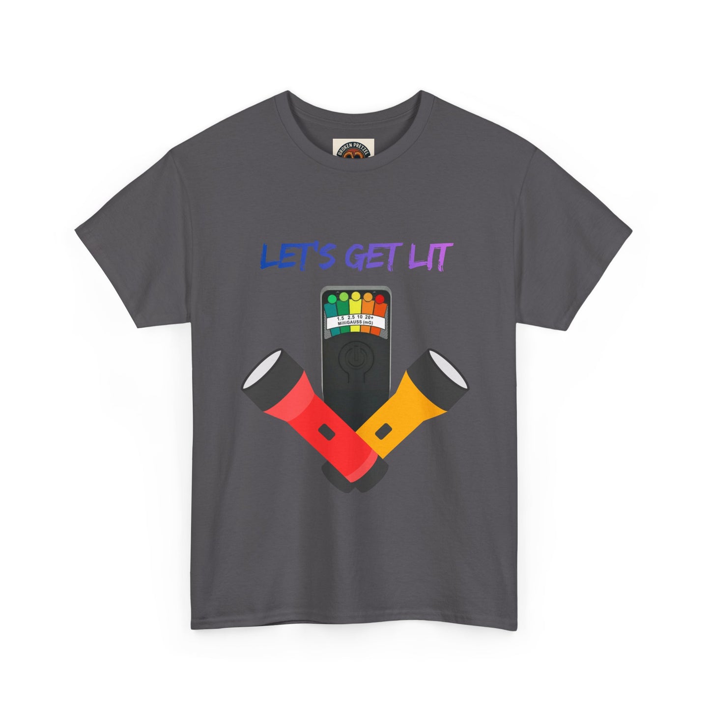 Let's Get Lit Flashlight Ghost Hunting T-Shirt