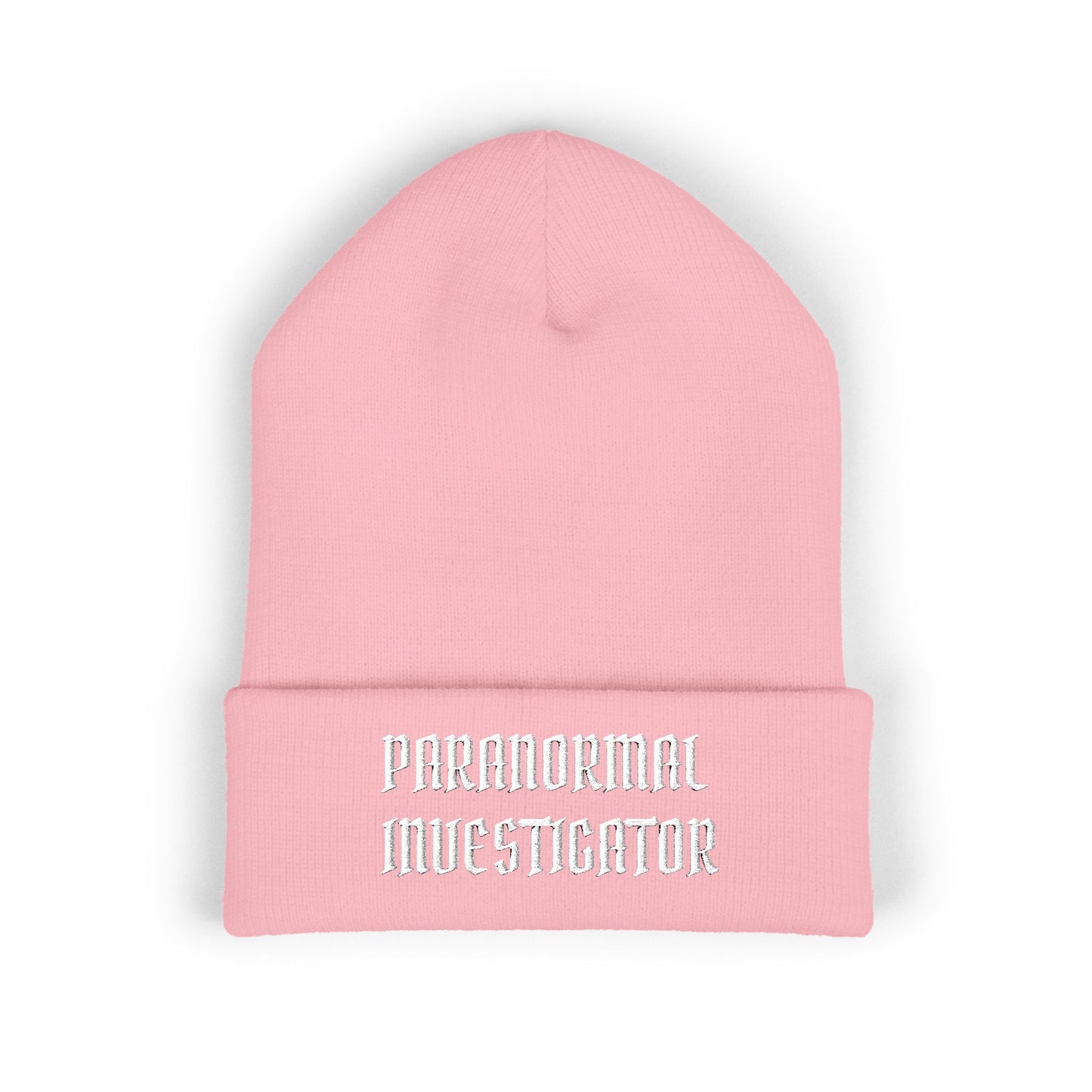 Paranormal Investigator Embroidered Beanie
