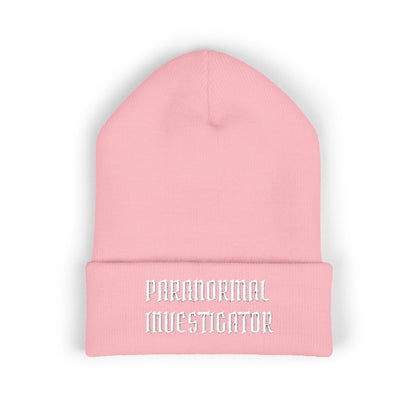 Paranormal Investigator Embroidered Beanie