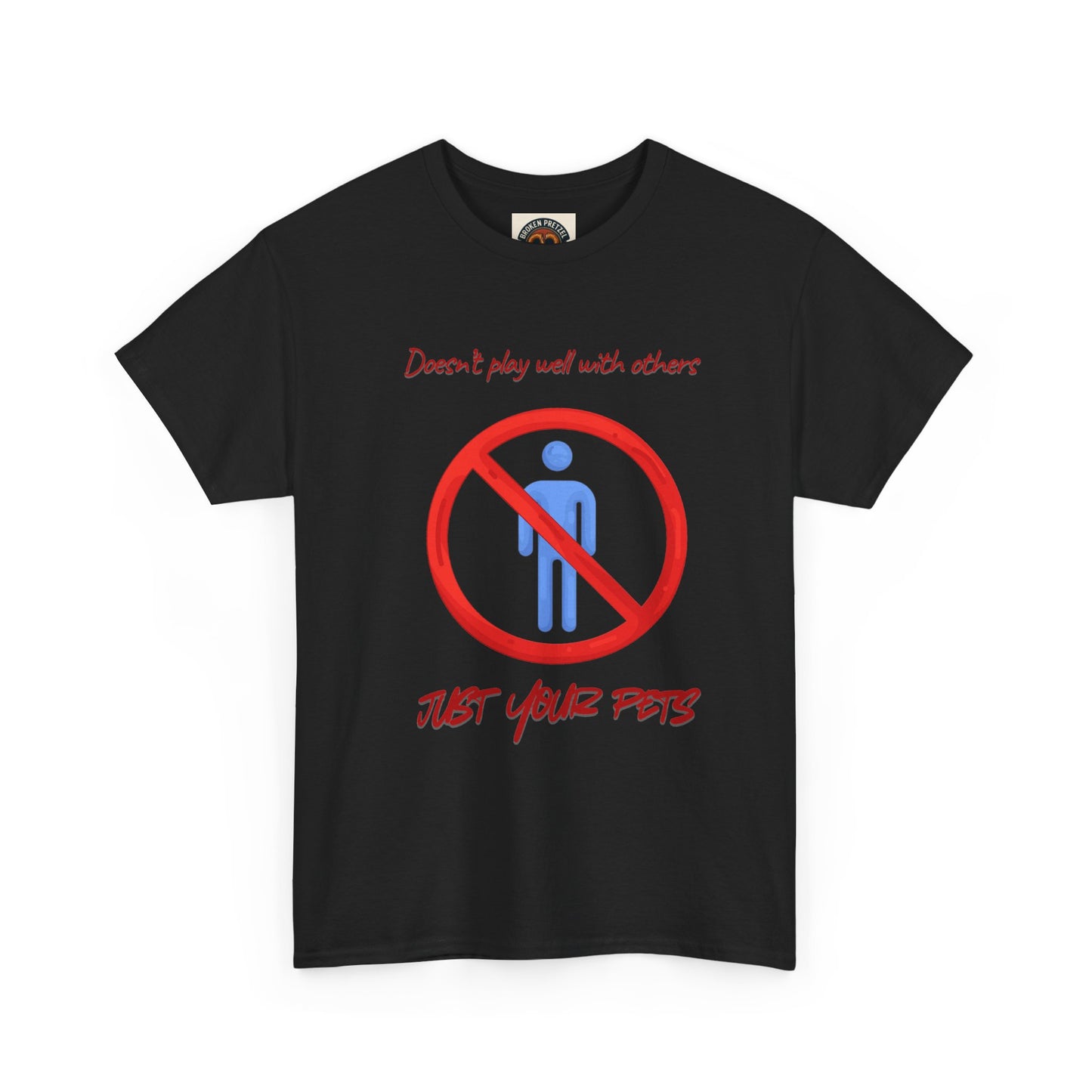 T‑Shirt — "Don’t forget your pets!" No People Icon Graphic Tee