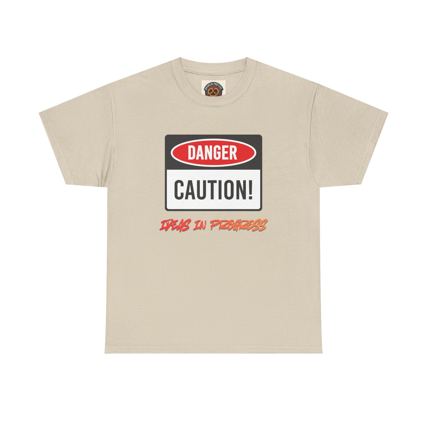 Caution! Danger 'Work In Progress' Graphic Tee