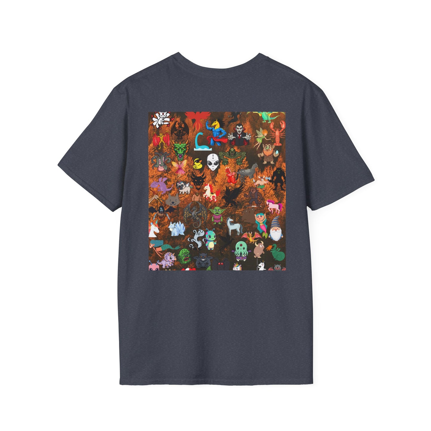 Where's Bigfoot T-Shirt — Hidden Monster Graphic Tee with Game on Back