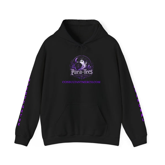 Paranormal Hoodie - "Para-Tees" Ouija Board New Board Who Dis? Ghost Investigators Pullover