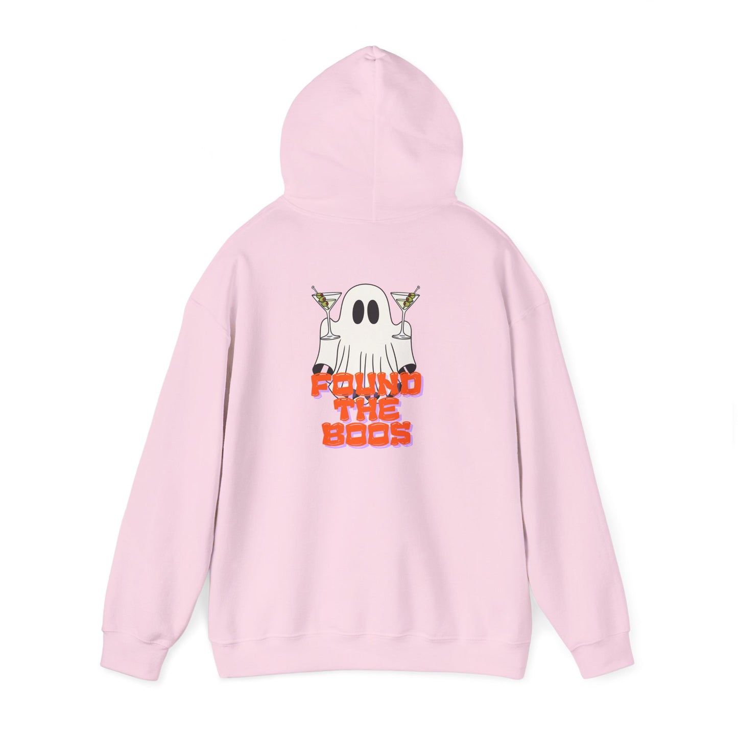 Found The Boos Hoodie — Cute Ghost Halloween Pullover with 'Found The Boos' Text