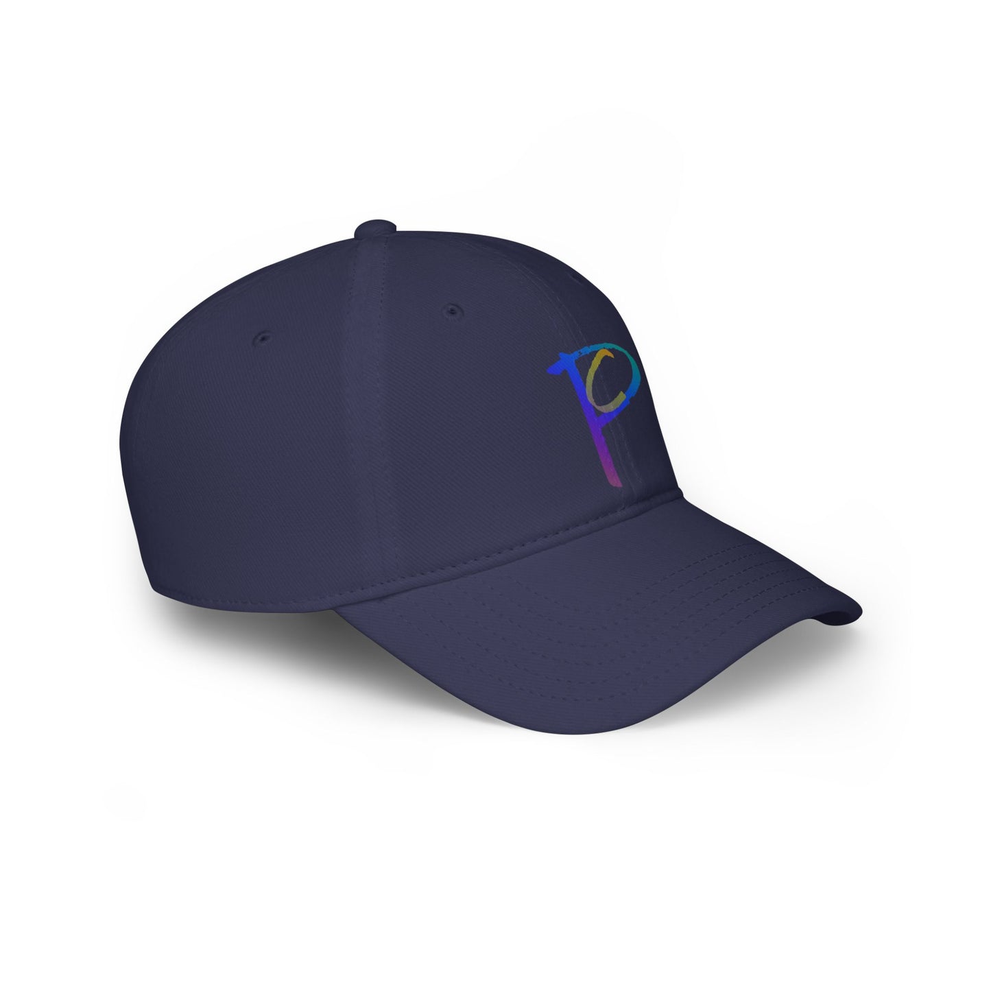 Low Profile Baseball Cap — Colorful Paranormal Consultant Logo Dad Hat, Casual Streetwear Cap