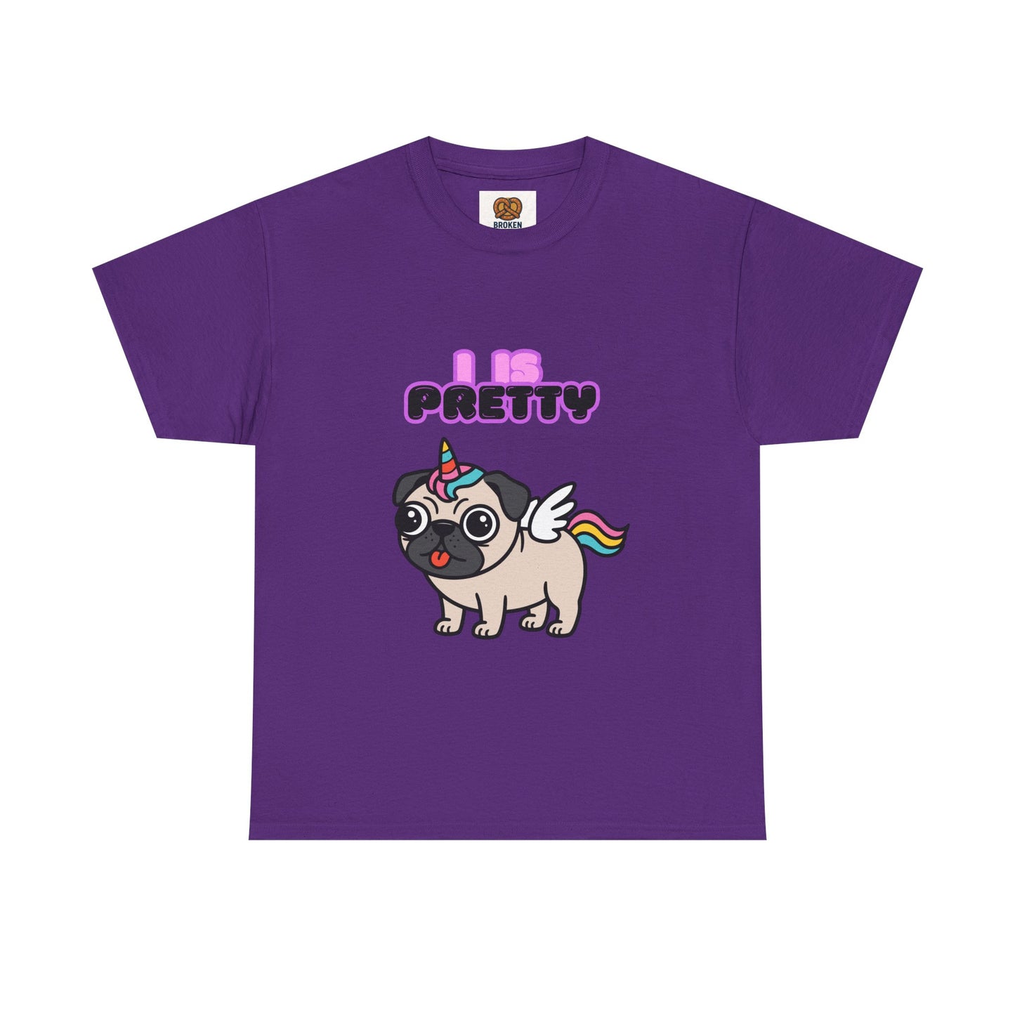 Pugicorn "I Is Pretty" Tee