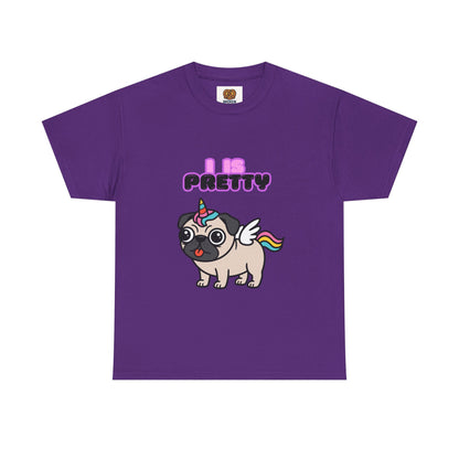 Pugicorn "I Is Pretty" Tee