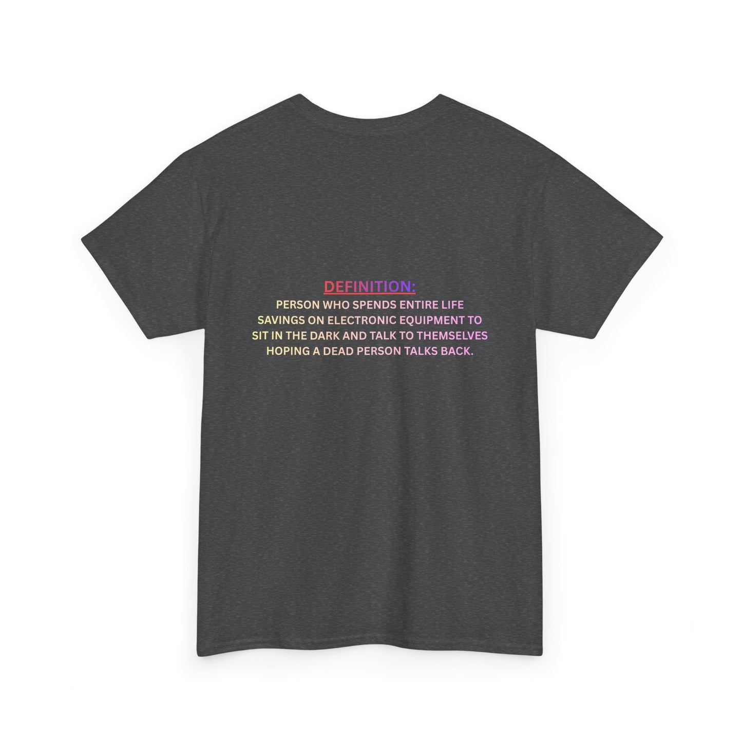 Paranormal Investigator T‑Shirt — Definition Graphic Tee for Ghost Hunters & Halloween