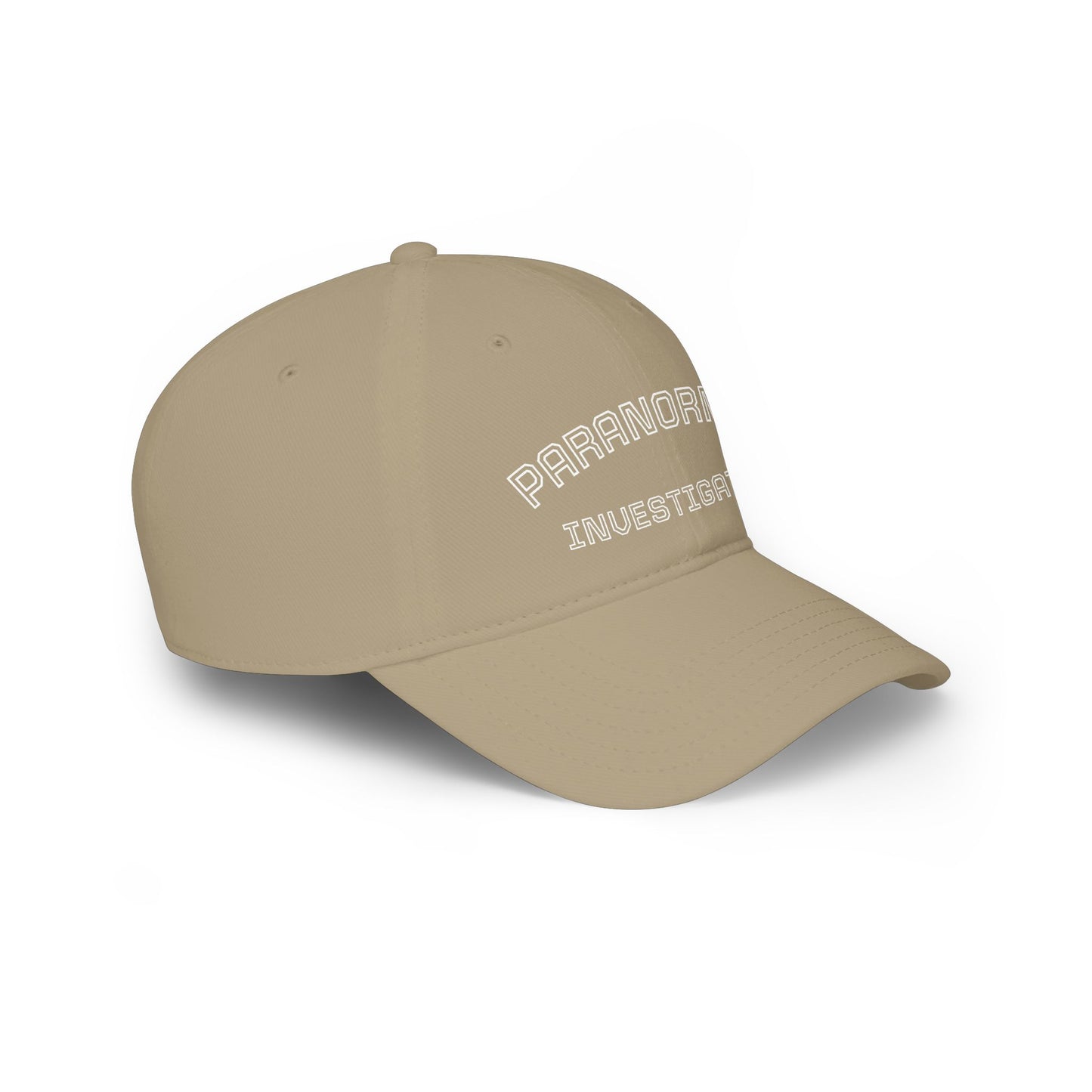 Paranormal Investigator Baseball Cap — Embroidered Ghost Hunting Hat