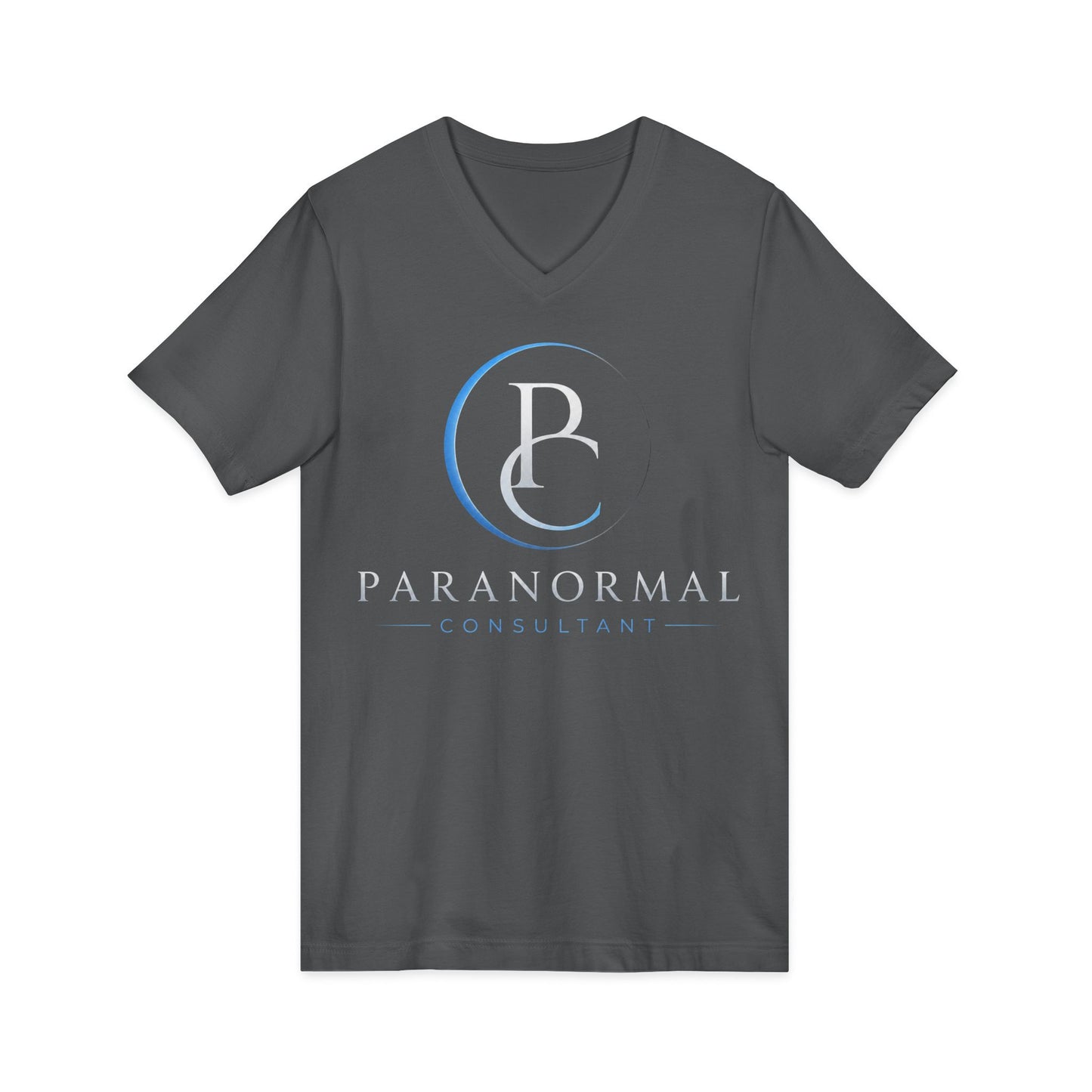 Paranormal Consultant V-Neck Tee — 'Paranormal Consultant' Logo Shirt