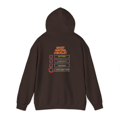 Hunting Checklist Hoodie — Funny Ghost Hunt Crewneck Sweatshirt