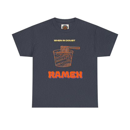 Ramen Cup Graphic Tee – Retro Noodle Illustration Casual T-Shirt