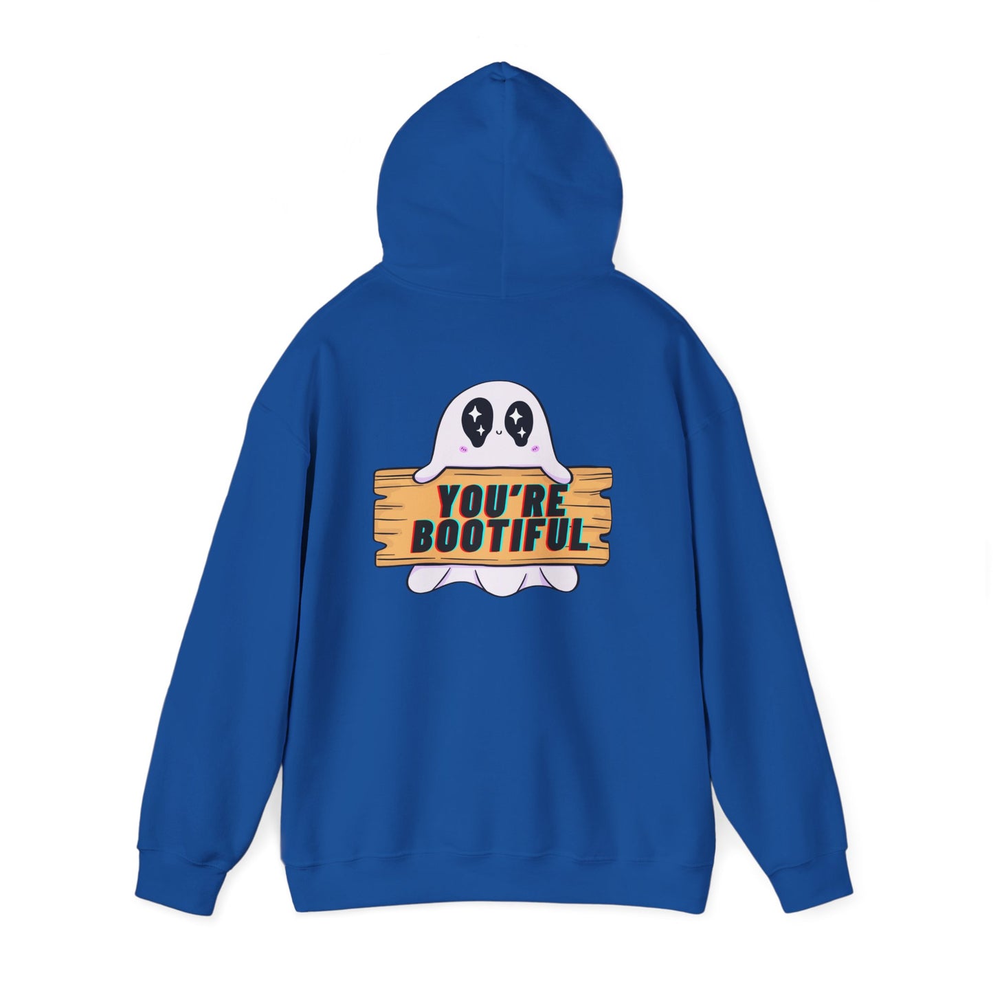 You're Bootiful Ghost Hoodie — Cute Halloween Pullover for Kids & Adults