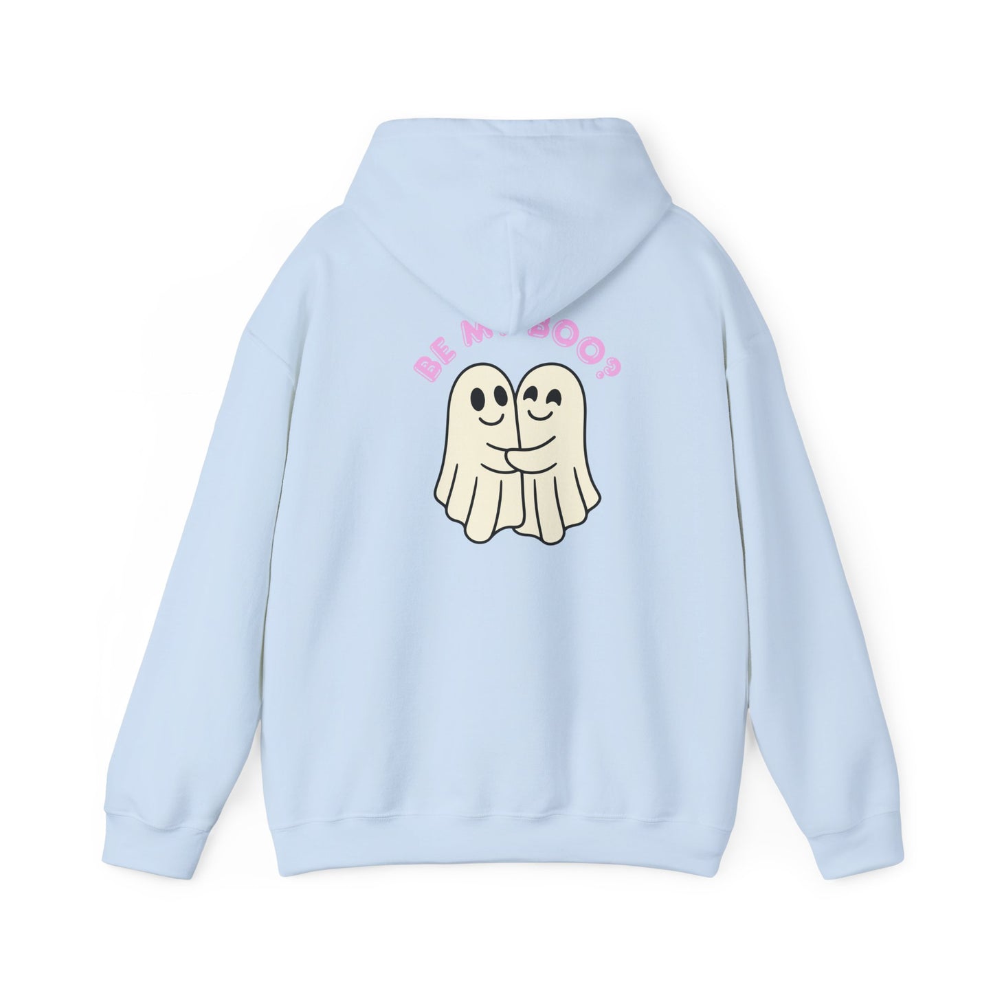 Ghost Hug Hoodie – “Be My Boo?” Cute Couple Halloween Sweatshirt