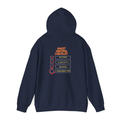 Hunting Checklist Hoodie — Funny Ghost Hunt Crewneck Sweatshirt
