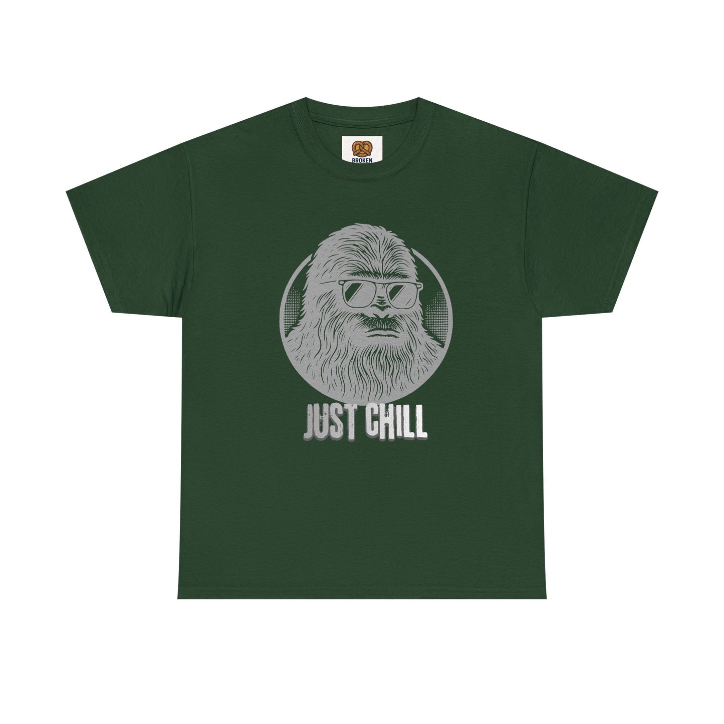 Just Chill Sasquatch T-Shirt — Funny Bigfoot Graphic Tee