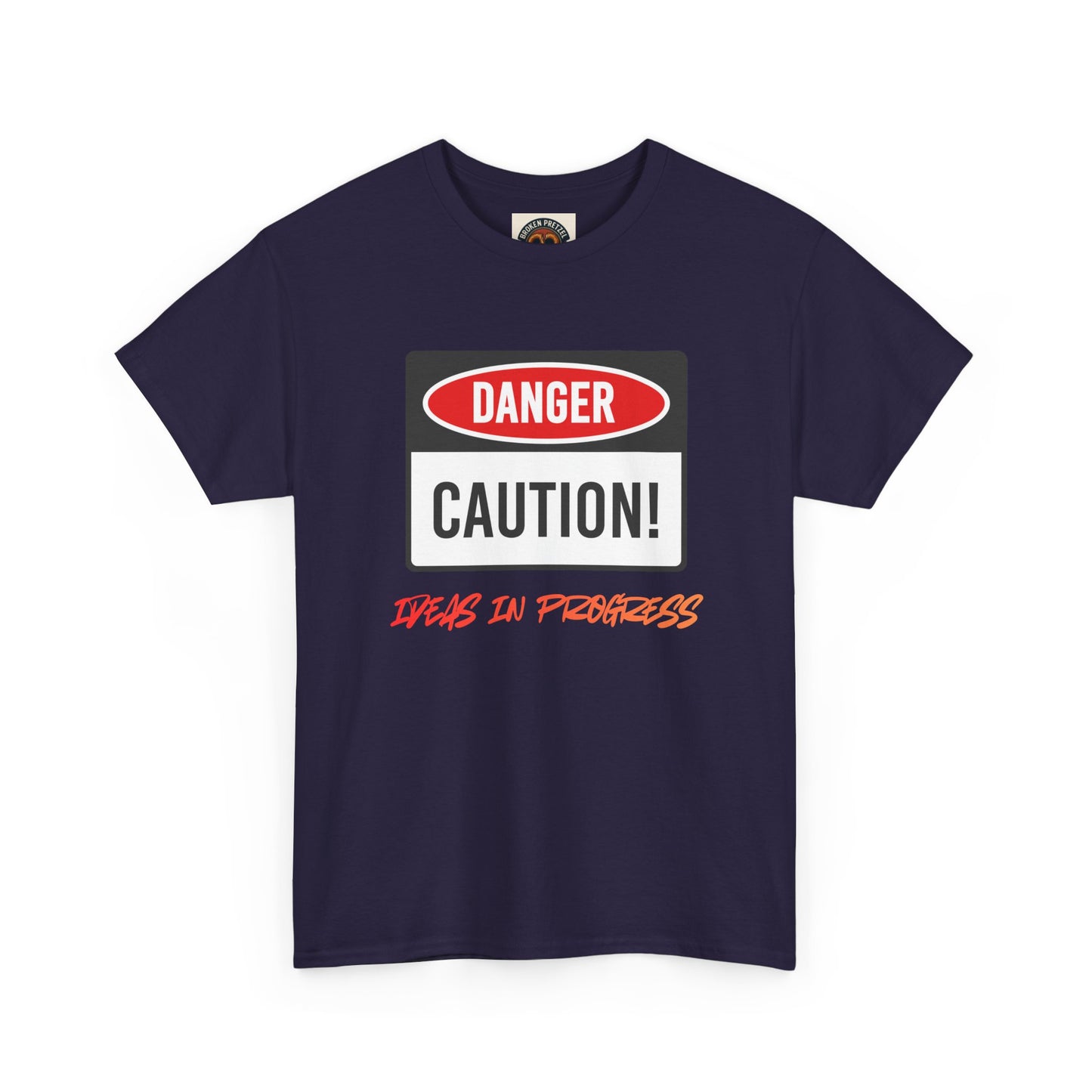 Caution! Danger 'Work In Progress' Graphic Tee